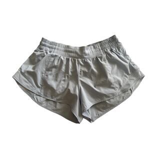 Lululemon Hotty Hot Low-Rise Shorts Light Blue Size 8